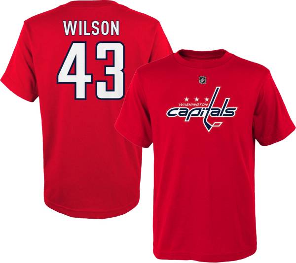 NHL Youth Washington Capitals Tom Wilson #43 Red Player T-Shirt