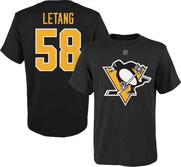 NHL Youth Pittsburgh Penguins Kris Letang #58 Player T-Shirt