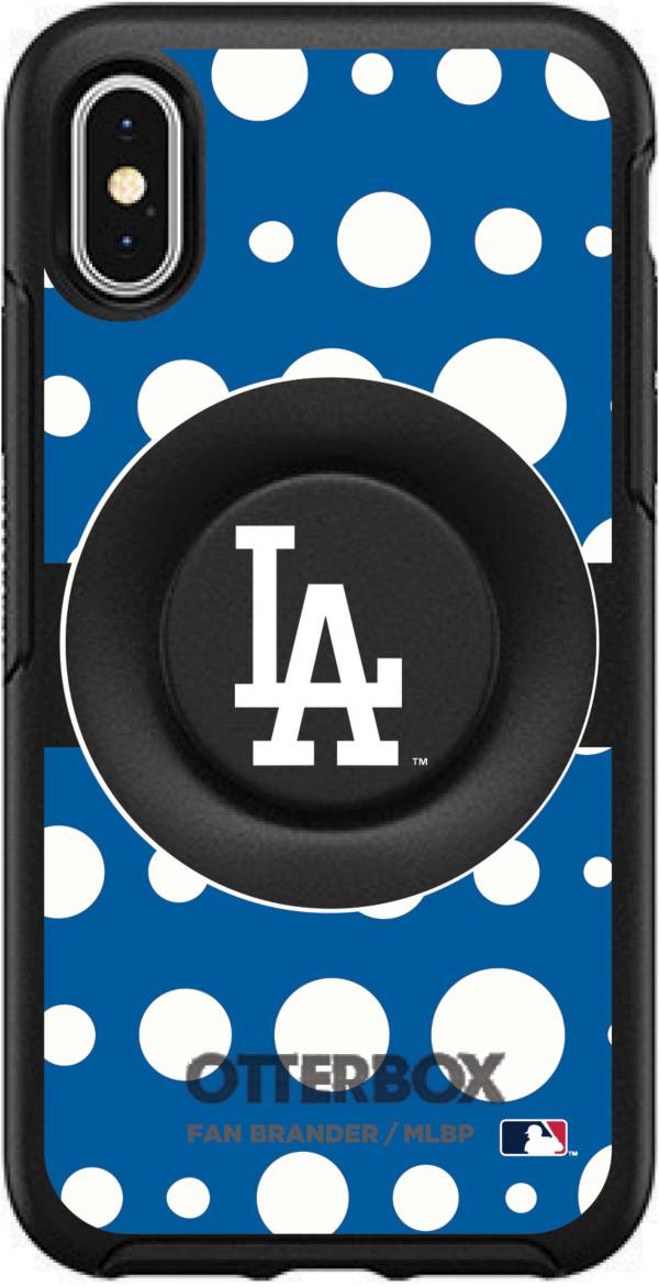 Otterbox Los Angeles Dodgers Polka Dot iPhone Case with PopSocket