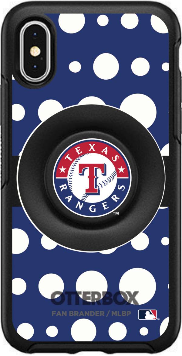 Otterbox Texas Rangers Polka Dot iPhone Case with PopSocket