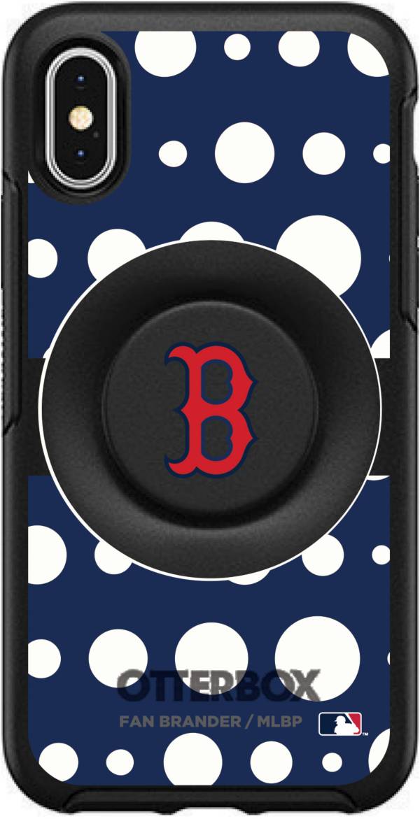 Otterbox Boston Red Sox Polka Dot iPhone Case with PopSocket