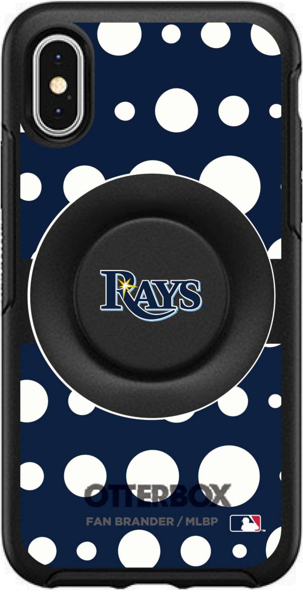 Otterbox Tampa Bay Rays Polka Dot iPhone Case with PopSocket