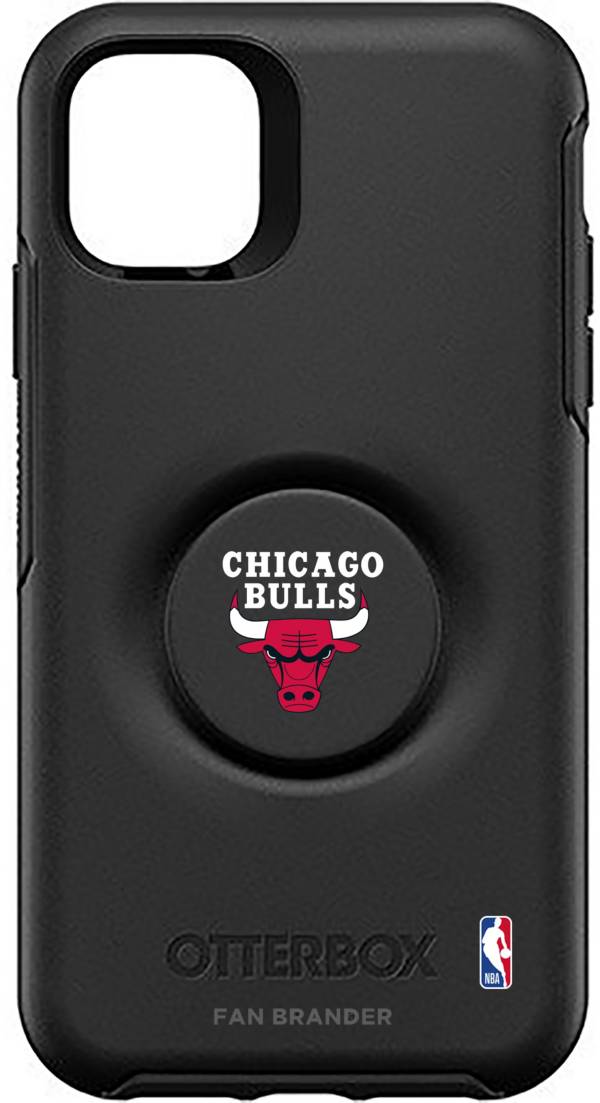 Otterbox Chicago Bulls Black iPhone Case with PopSocket