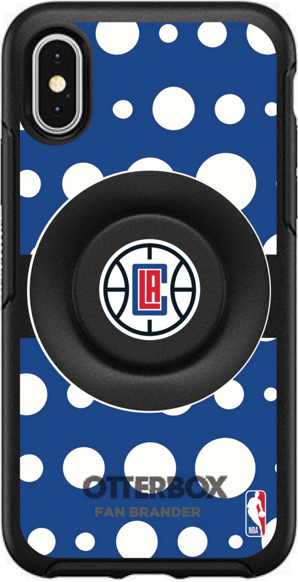 Otterbox Los Angeles Clippers Polka Dot iPhone Case with PopSocket