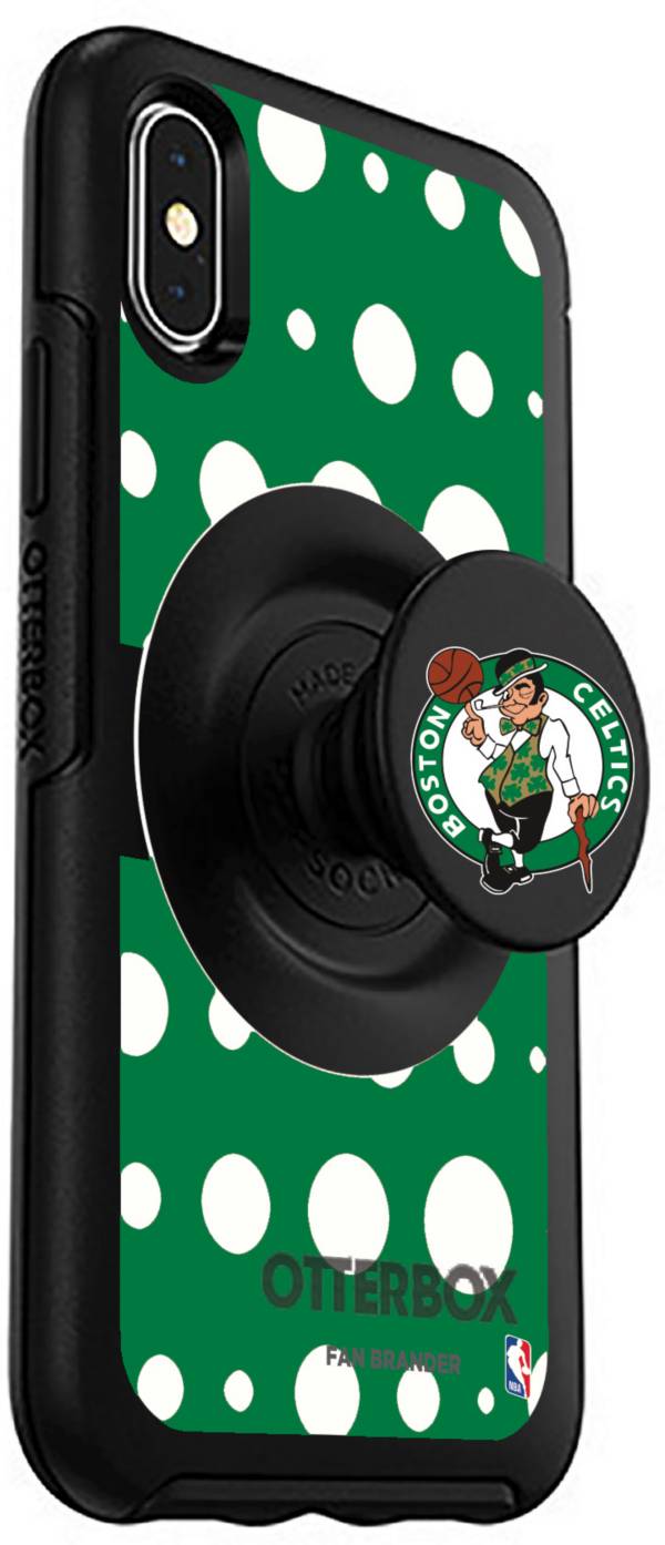 Otterbox Boston Celtics Polka Dot iPhone Case with PopSocket