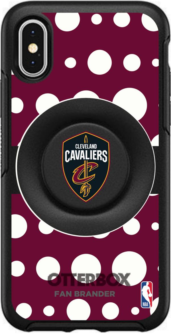 Otterbox Cleveland Cavaliers Polka Dot iPhone Case with PopSocket