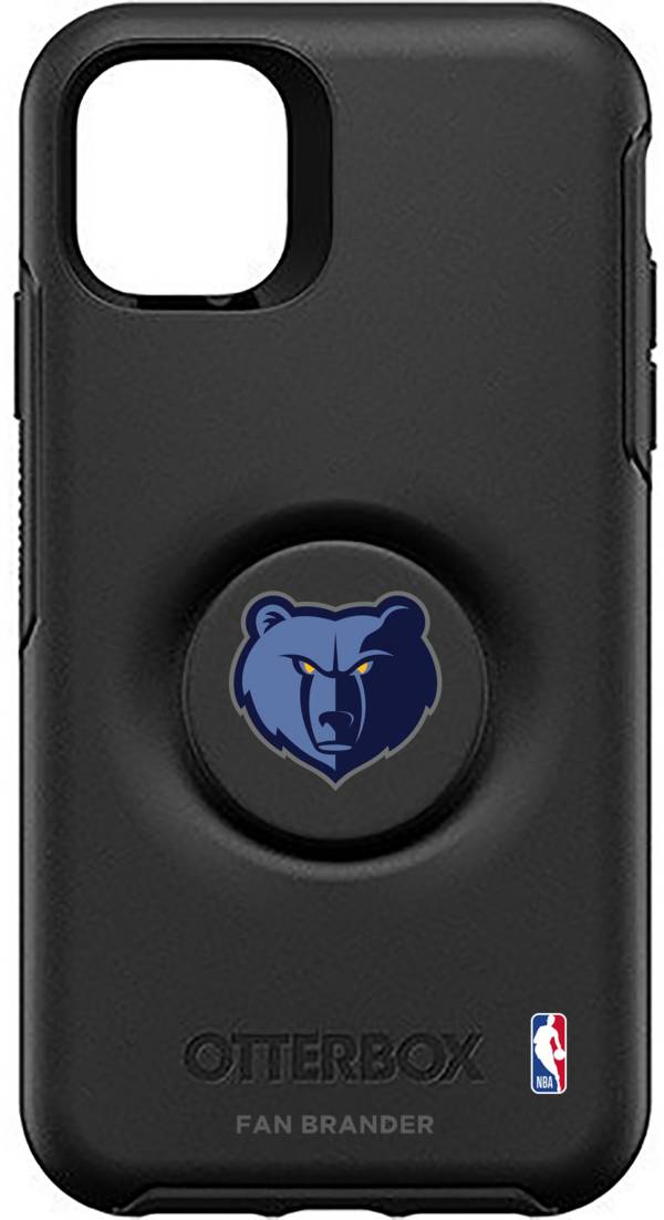 Otterbox Memphis Grizzlies Black iPhone Case with PopSocket