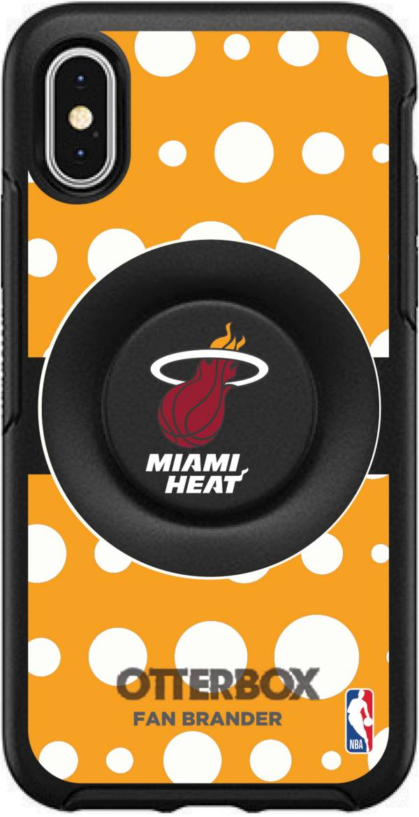 Otterbox Miami Heat Polka Dot iPhone Case with PopSocket