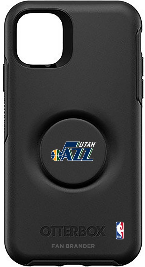 Otterbox Utah Jazz Black iPhone Case with PopSocket