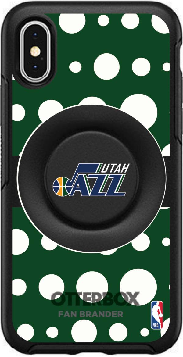 Otterbox Utah Jazz Polka Dot iPhone Case with PopSocket