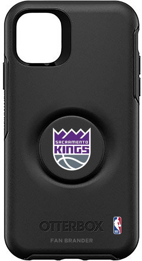 Otterbox Sacramento Kings Black iPhone Case with PopSocket