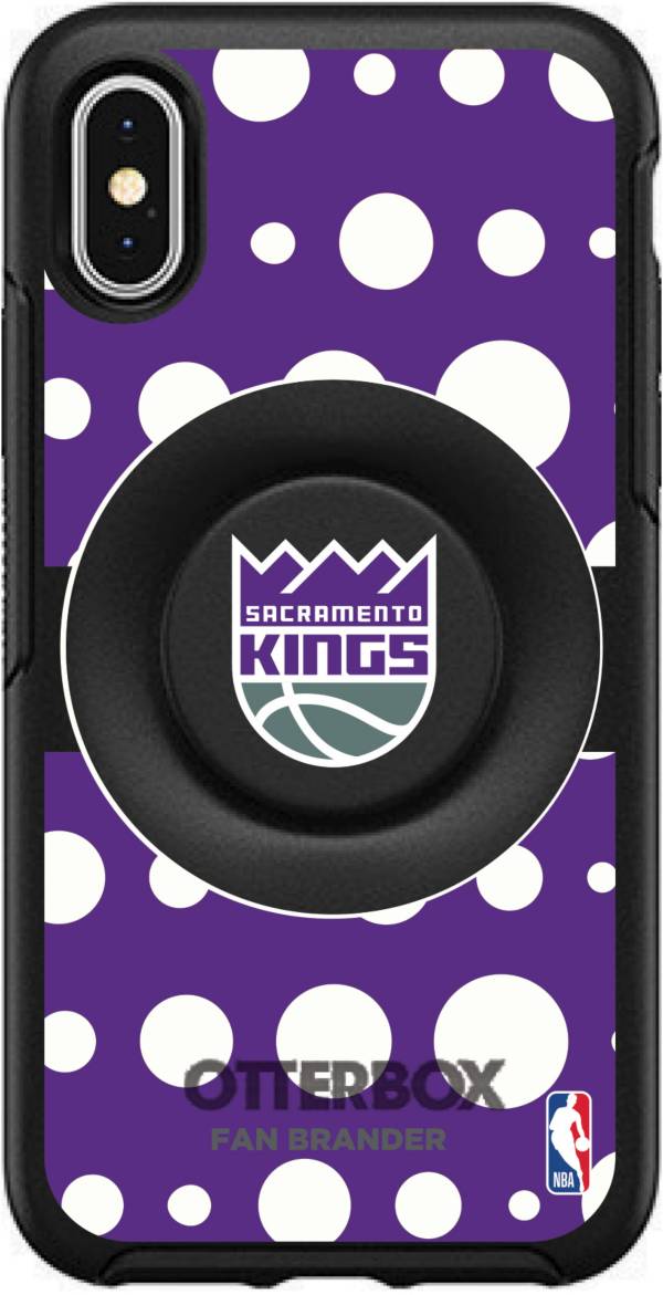 Otterbox Sacramento Kings Polka Dot iPhone Case with PopSocket