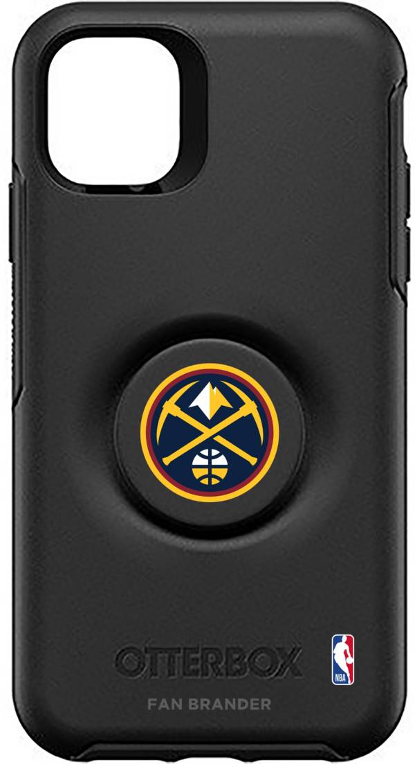 Otterbox Denver Nuggets Black iPhone Case with PopSocket