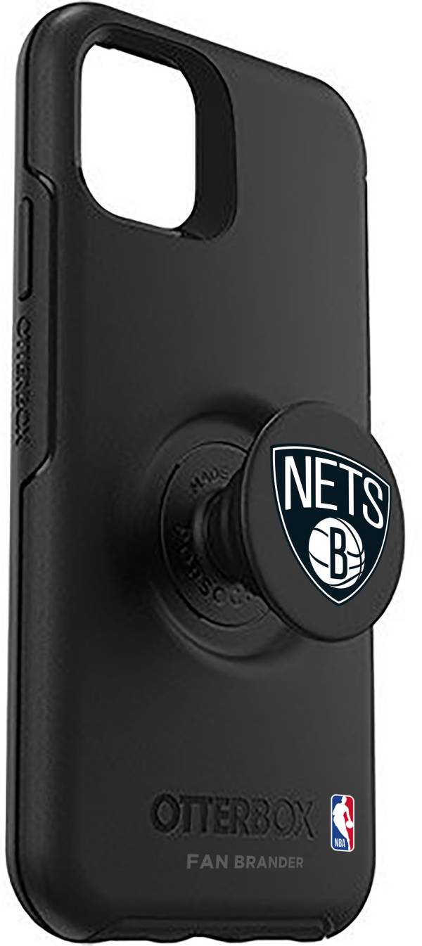 Otterbox Brooklyn Nets Black iPhone Case with PopSocket