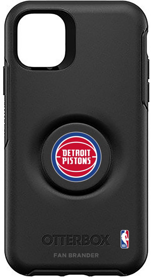 Otterbox Detroit Pistons Black iPhone Case with PopSocket