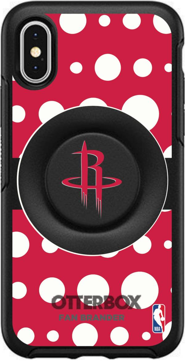 Otterbox Houston Rockets Polka Dot iPhone Case with PopSocket