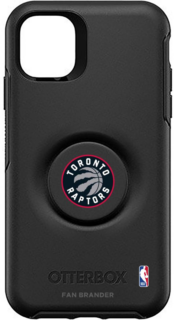 Otterbox Toronto Raptors Black iPhone Case with PopSocket