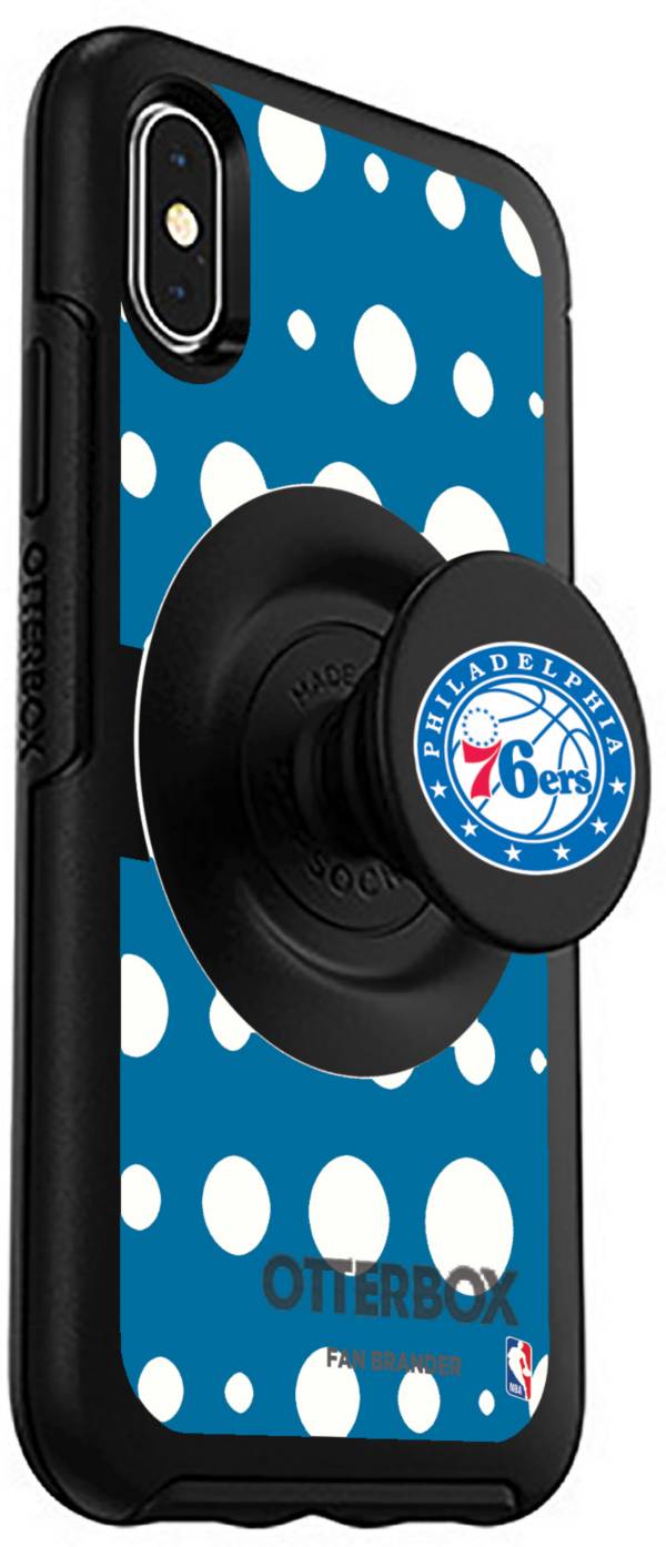 Otterbox Philadelphia 76ers Polka Dot iPhone Case with PopSocket