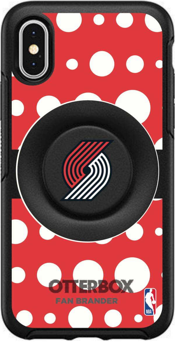 Otterbox Portland Trail Blazers Polka Dot iPhone Case with PopSocket