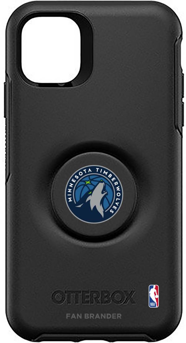 Otterbox Minnesota Timberwolves Black iPhone Case with PopSocket product image