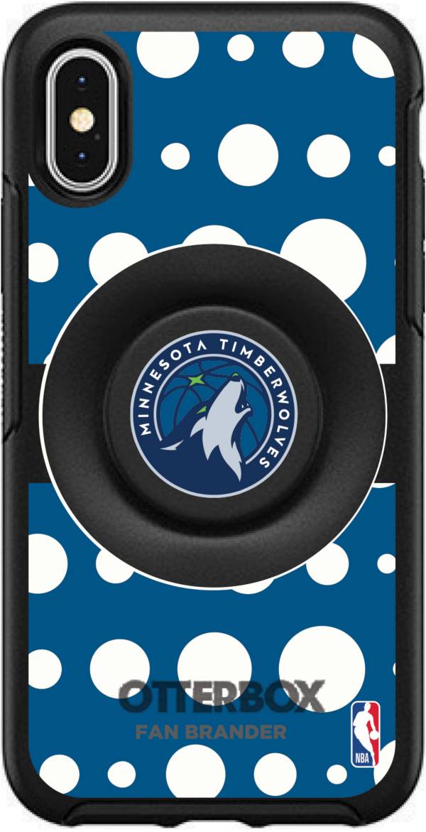 Otterbox Minnesota Timberwolves Polka Dot iPhone Case with PopSocket