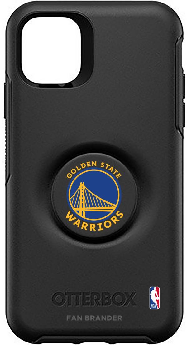 Otterbox Golden State Warriors Black iPhone Case with PopSocket
