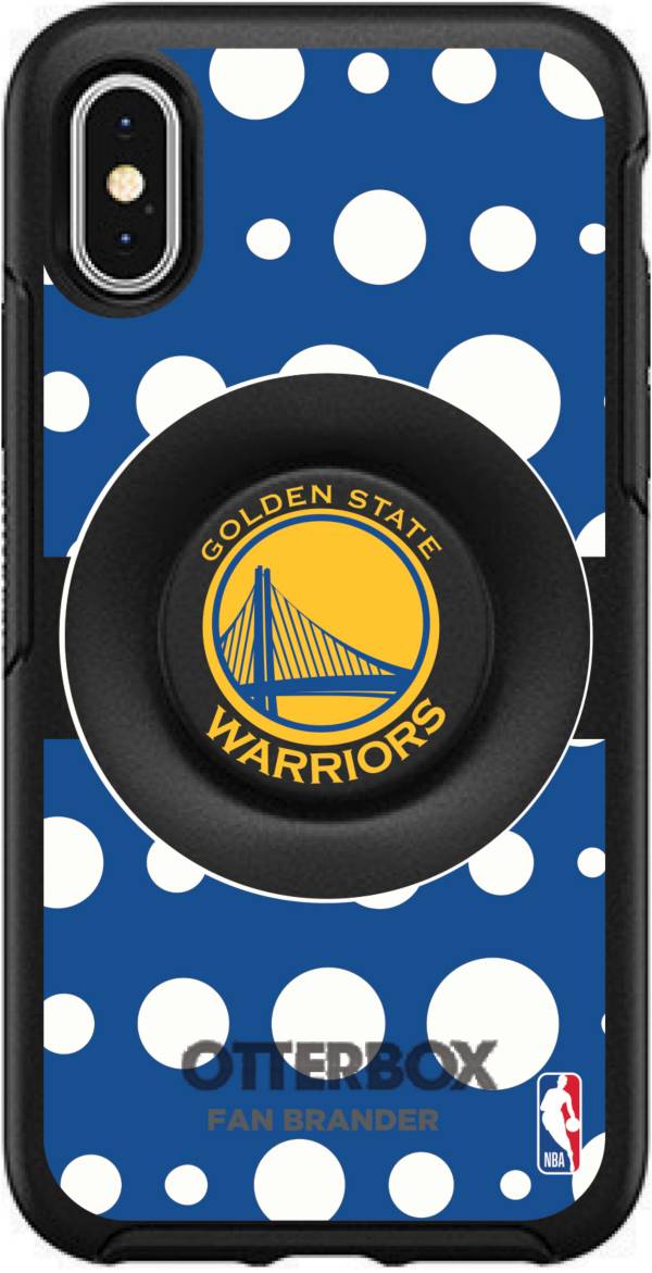Otterbox Golden State Warriors Polka Dot iPhone Case with PopSocket