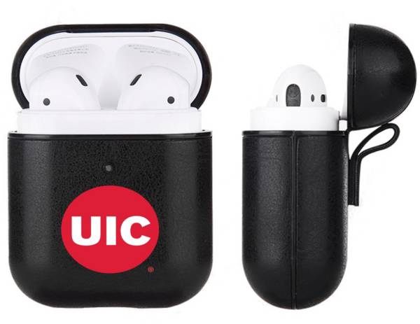 Fan Brander UIC Flames AirPod Case