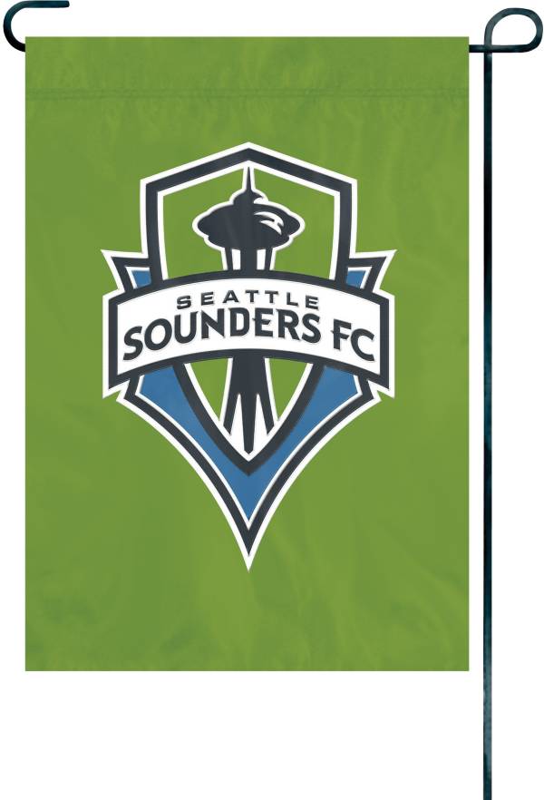 Party Animal Seattle Sounders Garden Flag