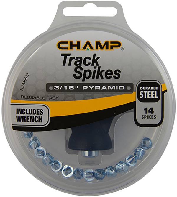 CHAMP 3/16” Steel Pyramid Replacement Track Spikes