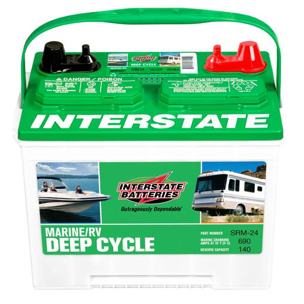 Interstate Batteries SRM-24 Marine/RV Deep Cycle Battery