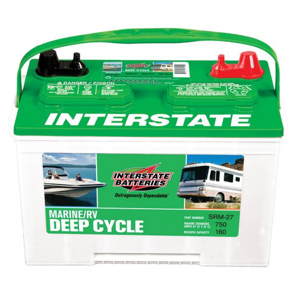 Interstate Batteries SRM-27 Marine/RV Deep Cycle Battery