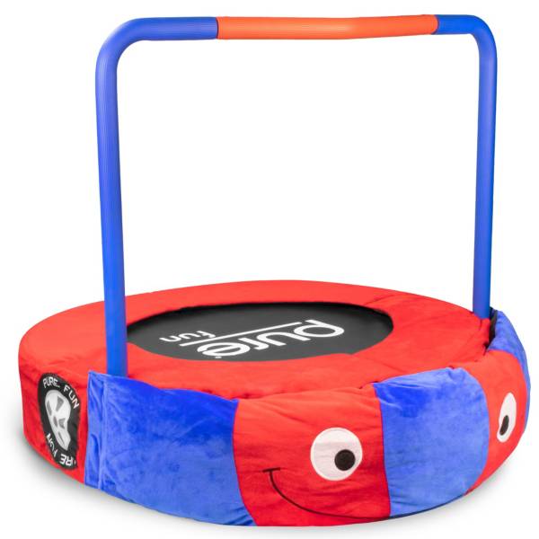 Pure Fun Race Car Plush Jumper Trampoline