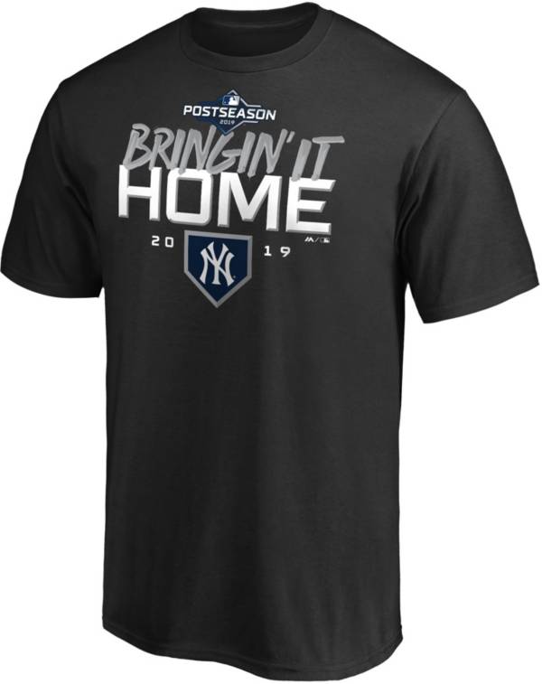 Majestic Men's New York Yankees 2019 LDS Clincher "Bringin' It Home" T-Shirt