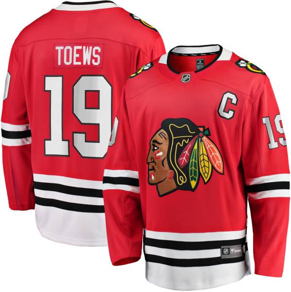 NHL Men's Chicago Blackhawks Jonathan Toews #19 Breakaway Home Replica Jersey