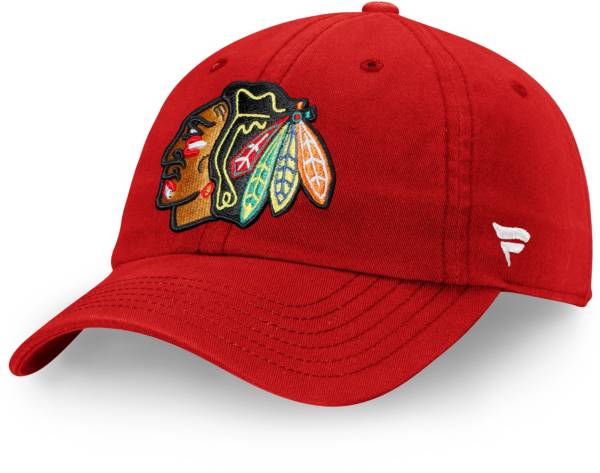 NHL Men's Chicago Blackhawks Primary Logo Adjustable Hat