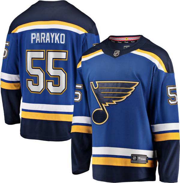 NHL Men's St. Louis Blues Colton Parayko #55 Breakaway Home Replica Jersey product image