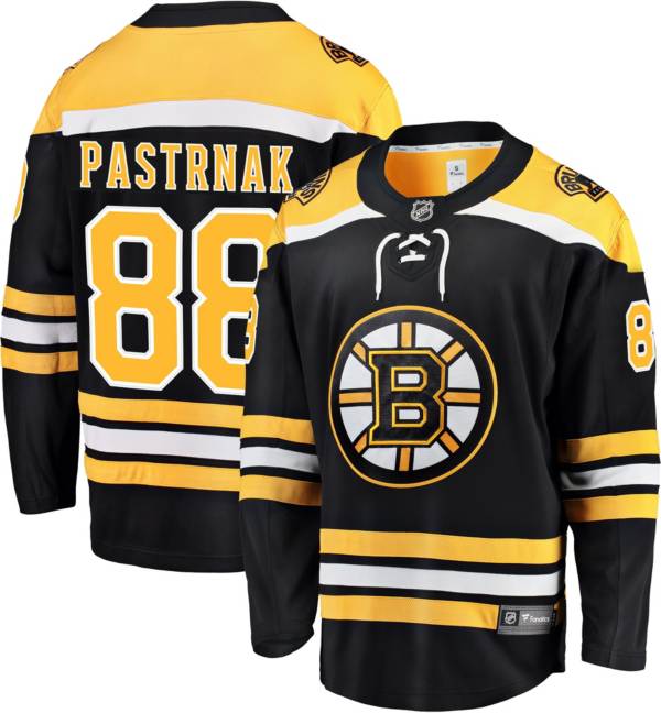 NHL Men's Boston Bruins David Pastrnak #88 Breakaway Home Replica Jersey product image