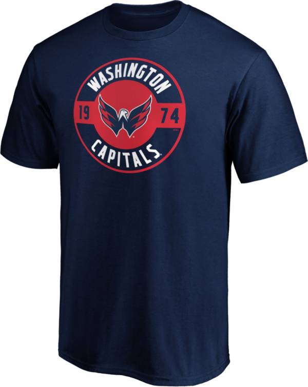 NHL Men's Washington Capitals Navy Circle T-Shirt product image