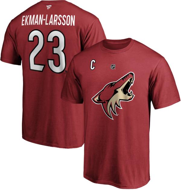 NHL Men's Arizona Coyotes Oliver Ekman-Larsson #23 Green Player T-Shirt