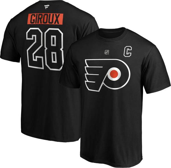 NHL Men's Philadelphia Flyers Claude Giroux #28 Black Player T-Shirt