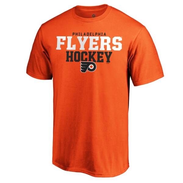 NHL Men's Philadelphia Flyers Iconic Orange T-Shirt