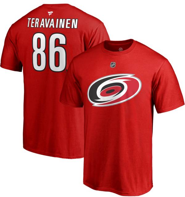NHL Men's Carolina Hurricanes Teuvo Teravainen #86 Red Player T-Shirt product image