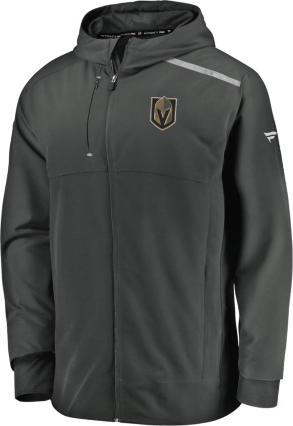 NHL Men's Vegas Golden Knights Clutch Grey Full-Zip Parka