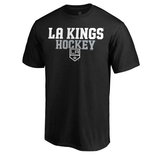 NHL Men's Los Angeles Kings Iconic Black T-Shirt