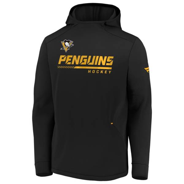 NHL Men's Pittsburgh Penguins Travel Black Pullover Sweatshirt