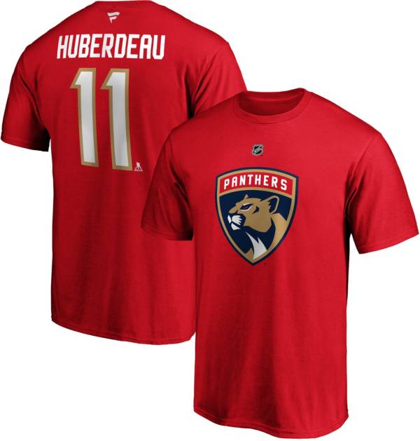 NHL Men's Florida Panthers Jonathan Huberdeau #11 Red Player T-Shirt