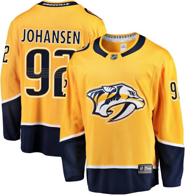 NHL Men's Nashville Predators Ryan Johansen #92 Breakaway Home Replica Jersey