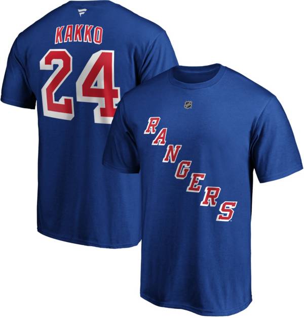 NHL Men's New York Rangers Kaapoo Kakko #24 Royal Player T-Shirt