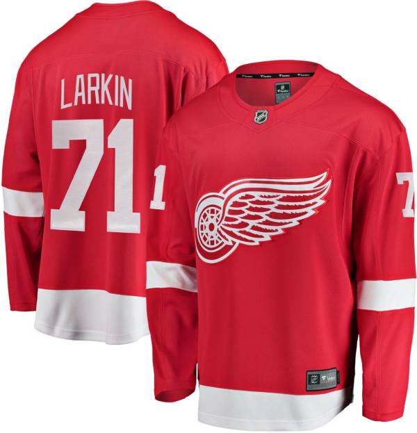 NHL Men's Detroit Red Wings Dylan Larkin #71 Breakaway Home Replica Jersey